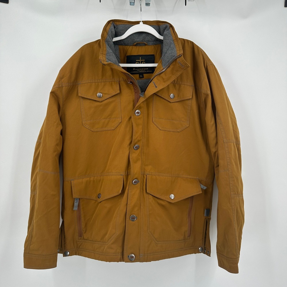 STS Ranchwear Mens Ryder Jacket XL Western Workwear Canvas Outdoor Cowboy Coat